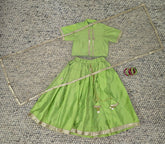 Lehnga Choli with Net Dupatta