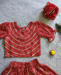 Bandhini Tradition Lehnga Choli