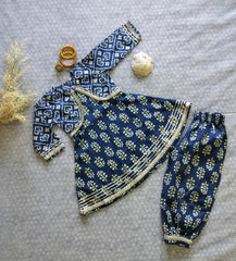 Designer Bandhini Afghani Set