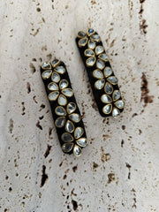 Silk Thread Kundan Hand Crafted - Hair Clips