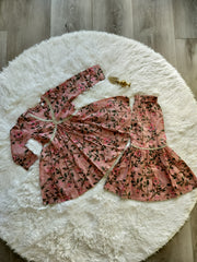 Pearl Pink Sharara set