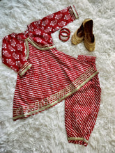 Designer Bandhini Afghani Set