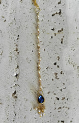 Teardrop with Pearls Maang Tikka