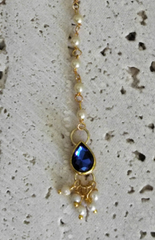 Teardrop with Pearls Maang Tikka