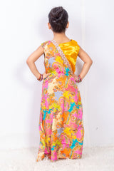 Trendy Pants Set With Side Cape