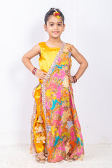 Trendy Pants Set With Side Cape