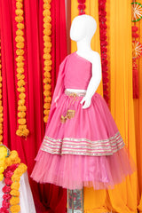 Beautiful Pink Lehnga Set