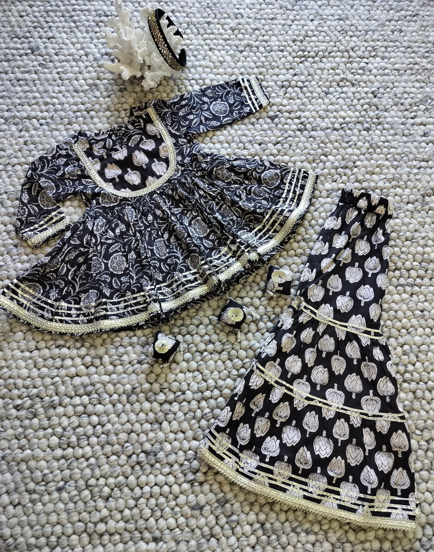 Nightingale Ethnic Sharara Set