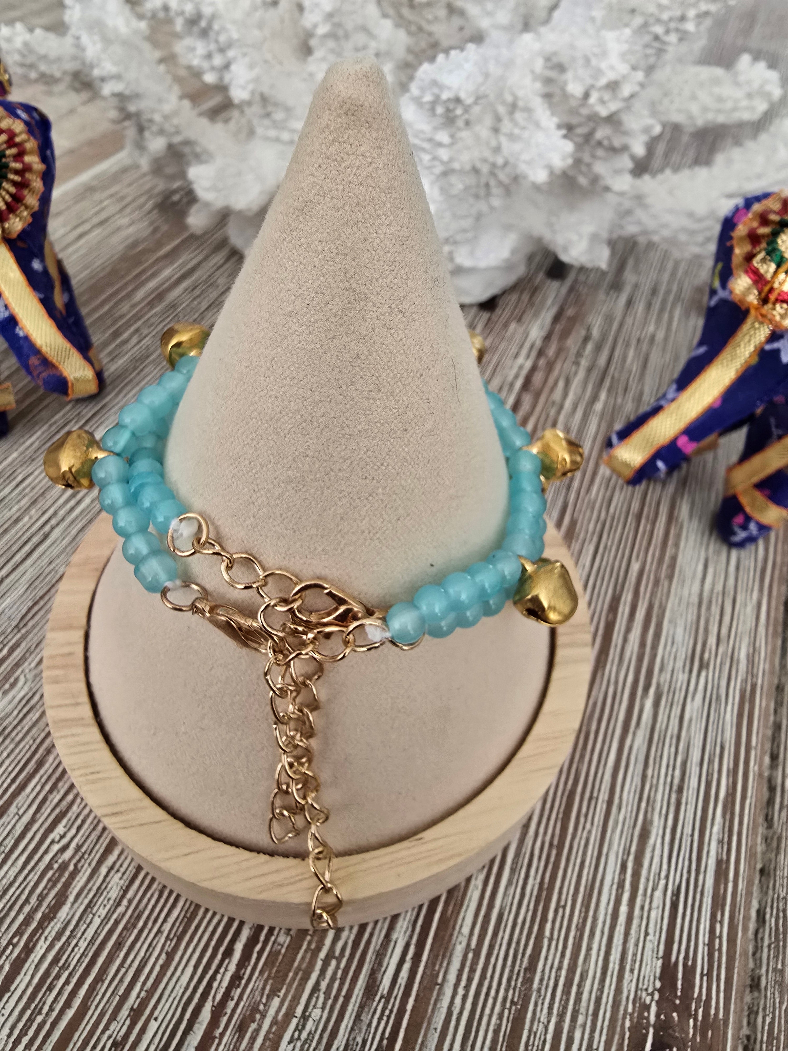 Hand Crafted Anklet - Set of 2