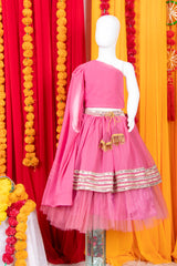 Beautiful Pink Lehnga Set