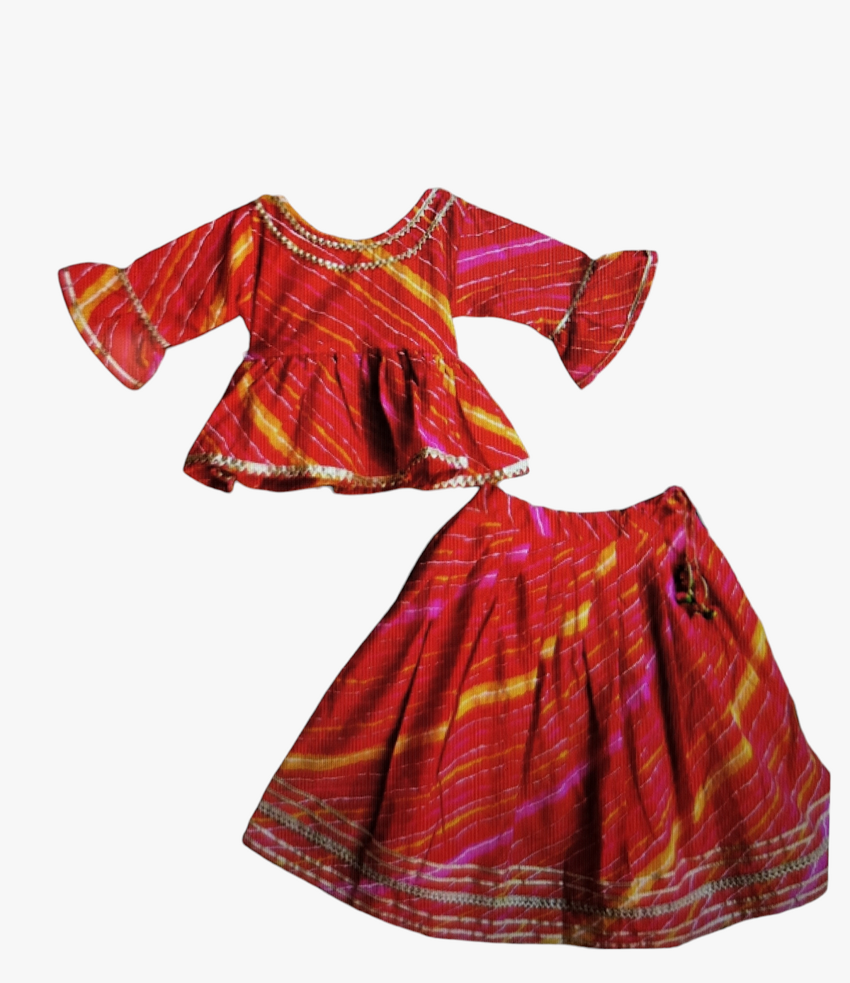Lehriya Ghagra Set