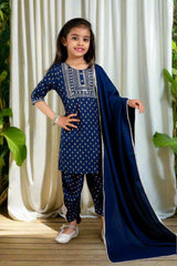 Royal Designed Kurti  with Tulip pants